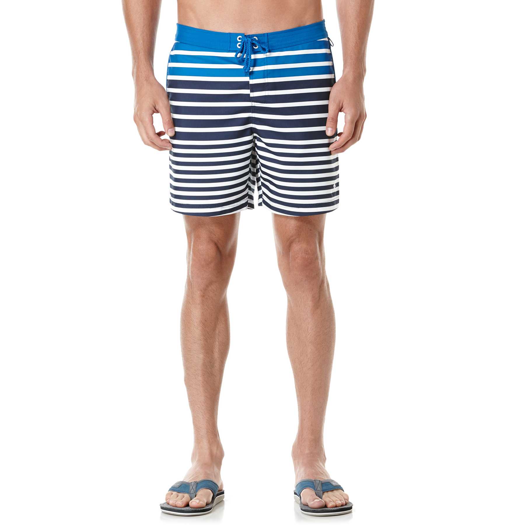 Original Penguin 3 COLOR ENGINEERED STRIPE FIXED VOLLEY
