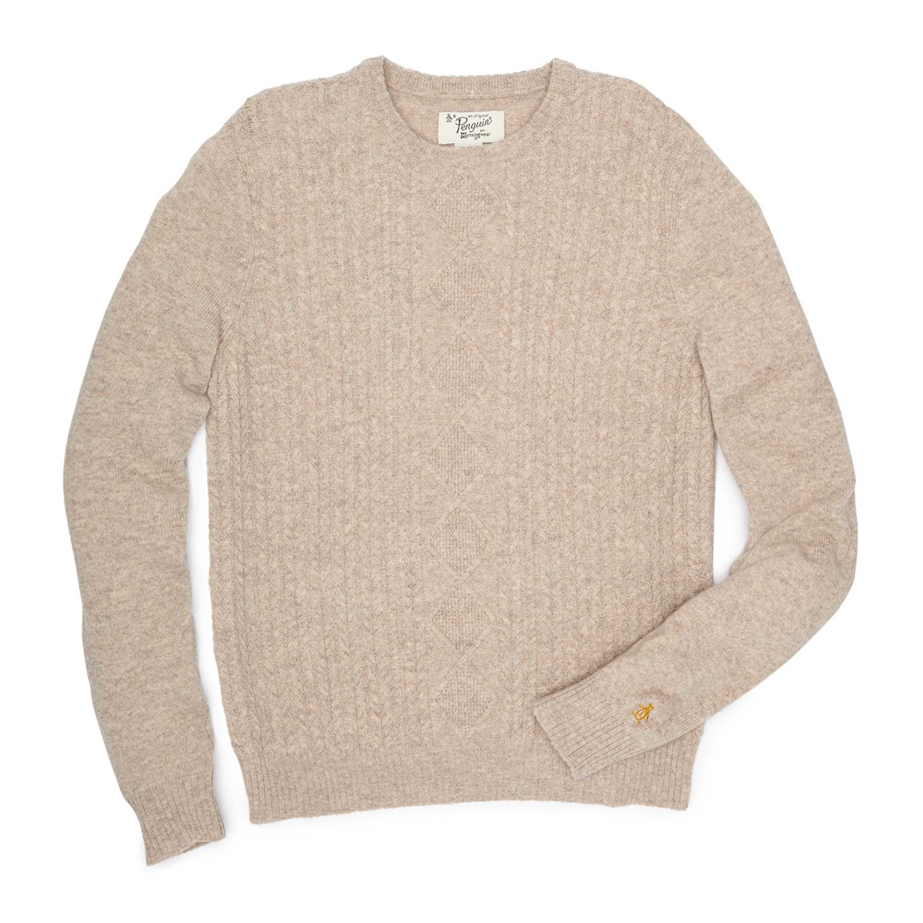 Original Penguin ENGINEERED CREW NECK SWEATER
