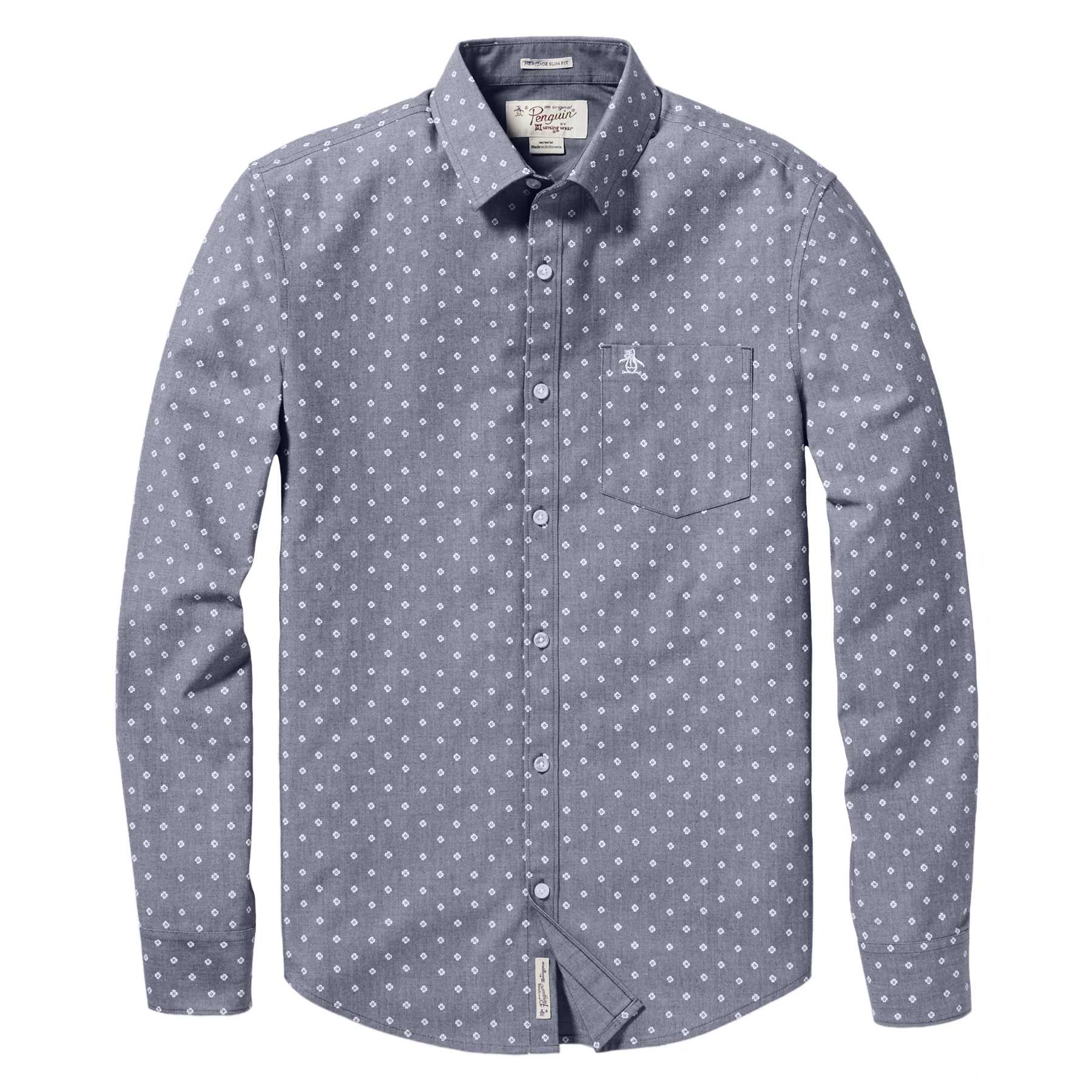 Original Penguin MINI PRINT OXFORD SHIRT