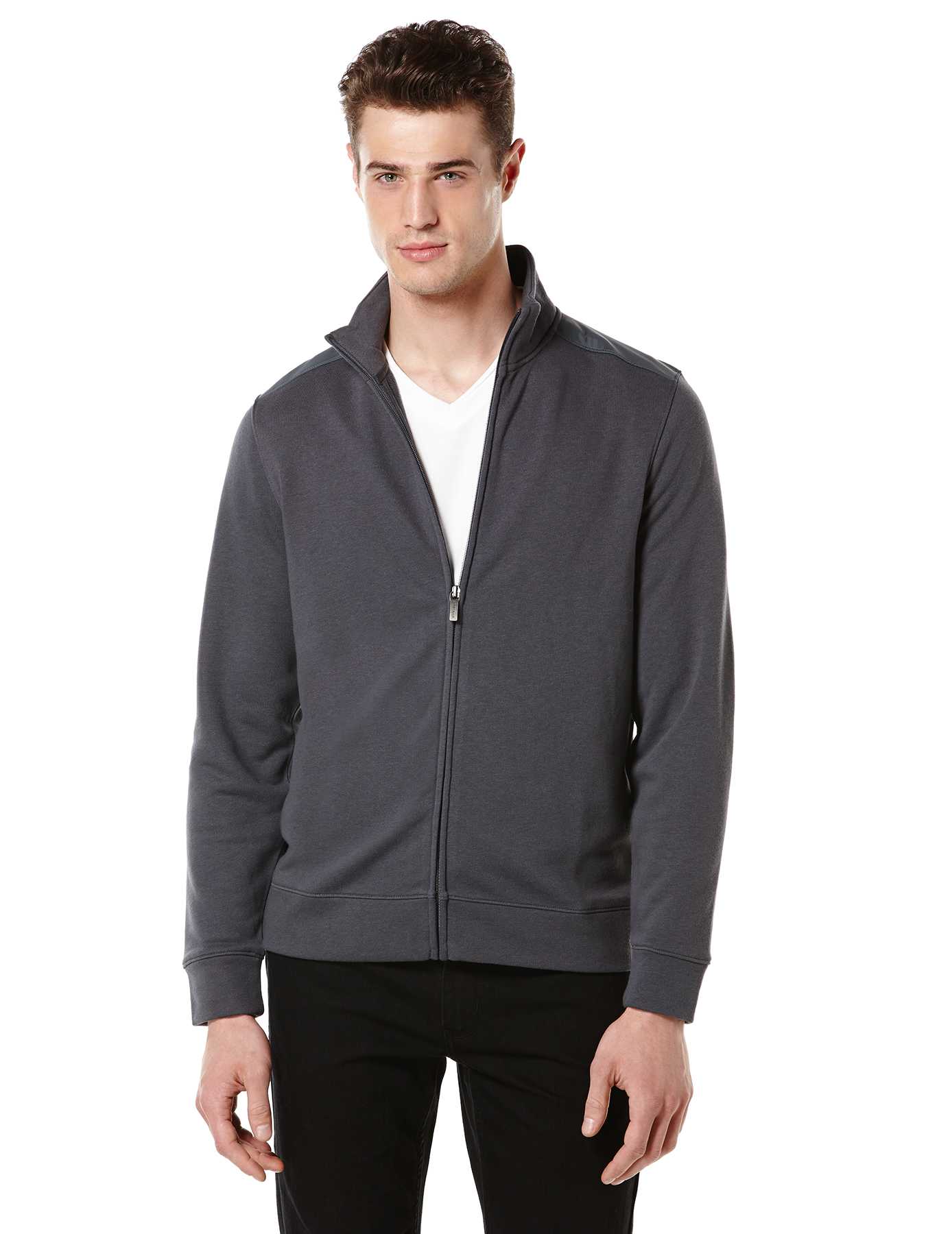 Perry Ellis Long Sleeve Knit Jacket