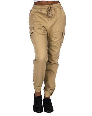 ESSENTIALS WOMENS Beige-Khaki Clothing / Bottoms