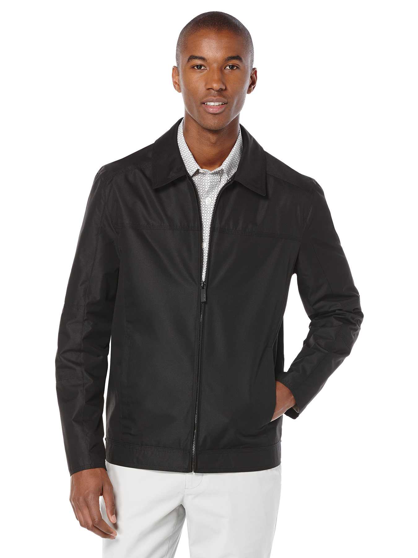 Perry Ellis Full Front Zip Jacket