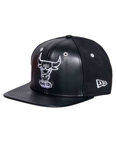 NEW ERA MENS Black Accessories / Caps Snapback One Size
