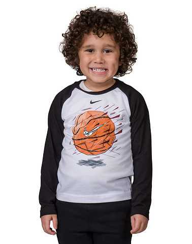 NIKE BOYS White Clothing / Tops XL / 7