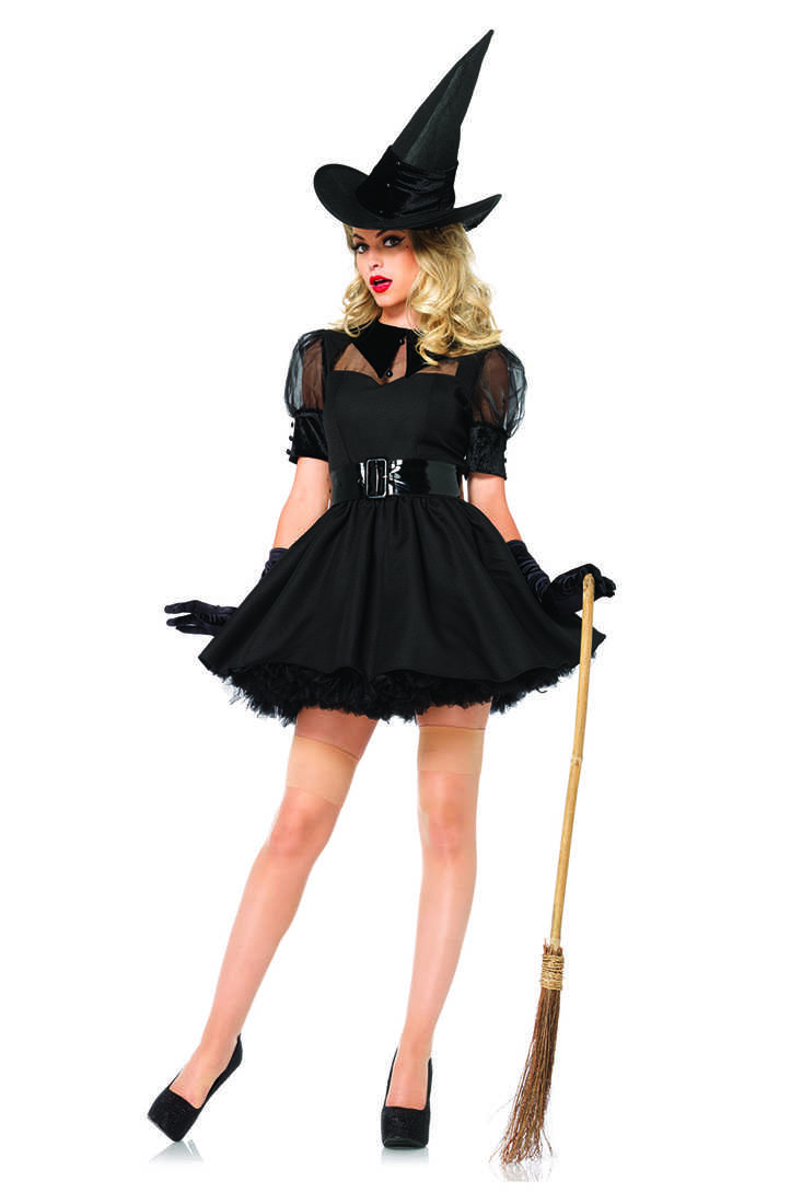Black 3 Pc. Bewitching Witch Costume
