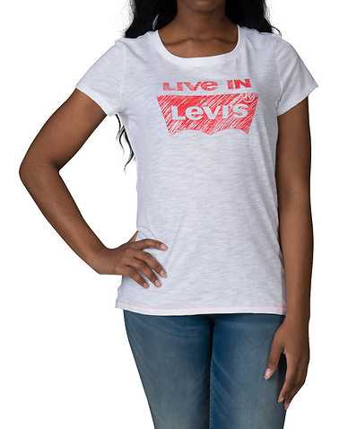 LEVIS WOMENS White Clothing / Tops