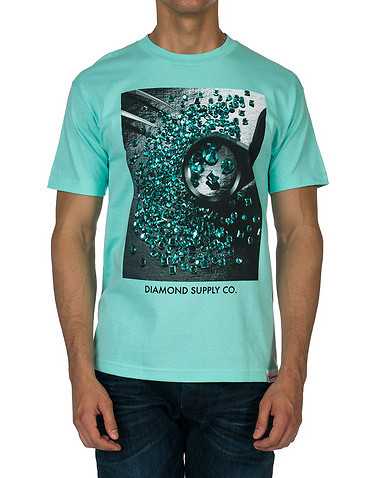 DIAMOND SUPPLY COMPANYENSedium Blue Clothing / Tees and Polos