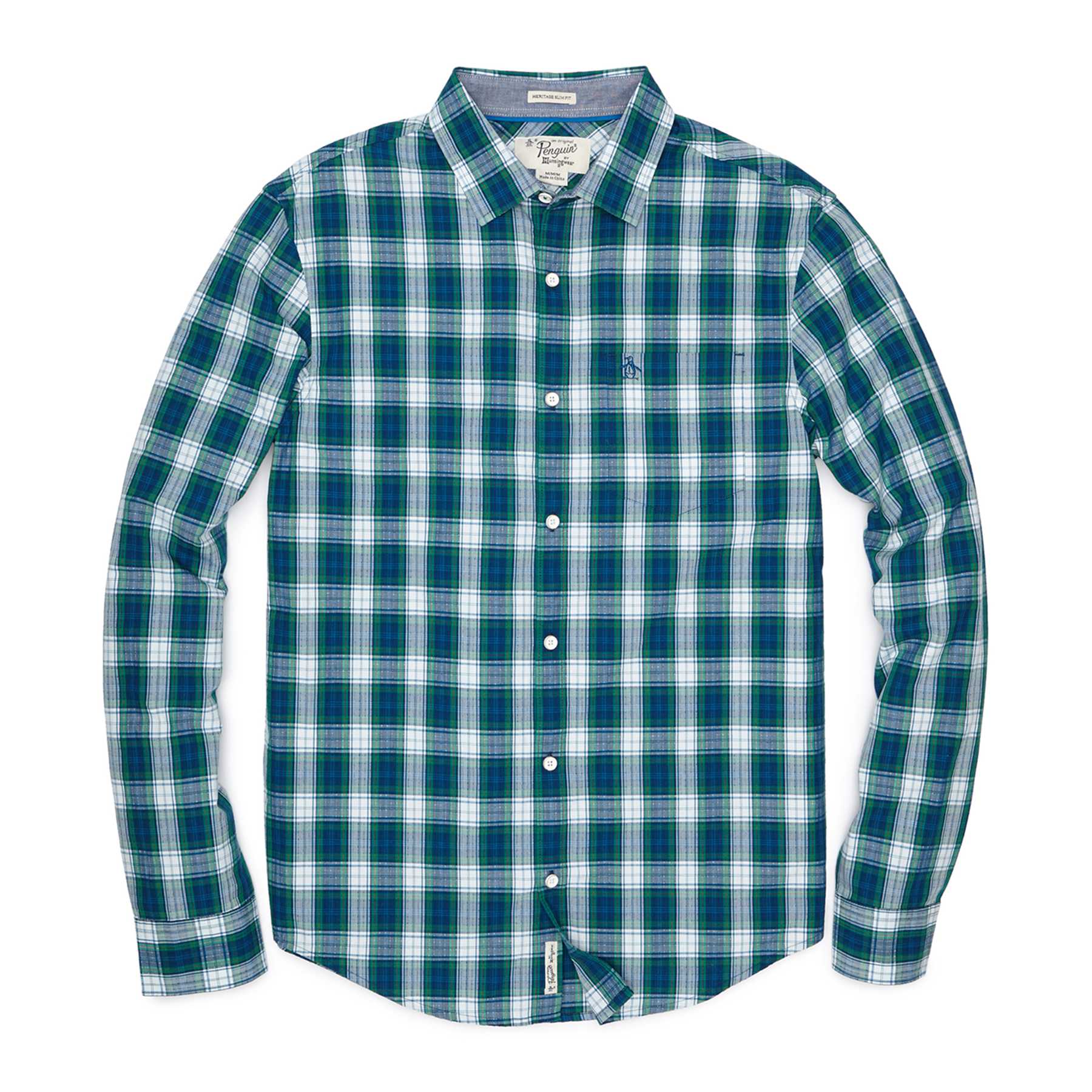 Original Penguin RIPSTOP PLAID SHIRT