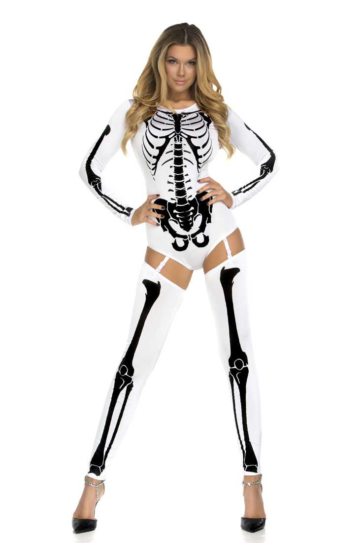 Bone A Fide 3 Pc. Skeleton Costume