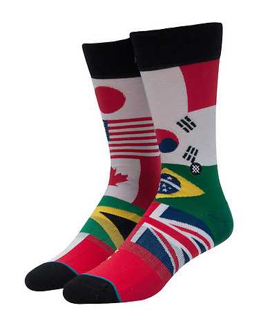 STANCE MENS Multi-Color Accessories / Socks L/XL