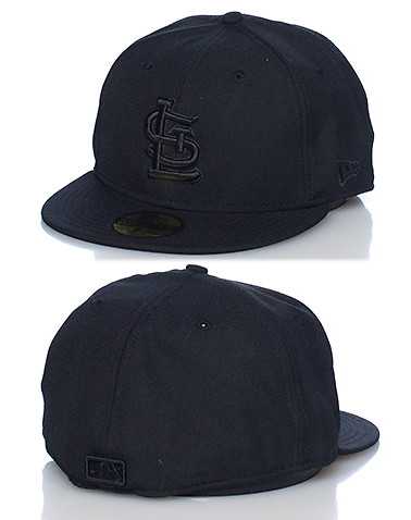 NEW ERA MENS Black Accessories / Caps Fitted