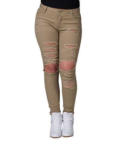 ESSENTIALS WOMENS Beige-Khaki Clothing / Bottoms