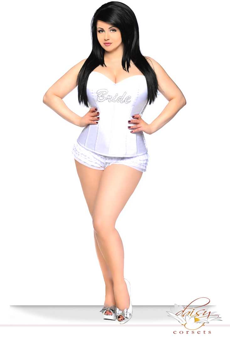Lavish by Daisy Corsets Rhinestone Bride Corset