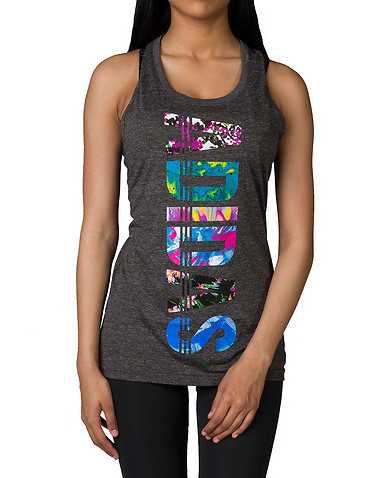 adidas WOMENS Dark Grey Clothing / Tank Tops M