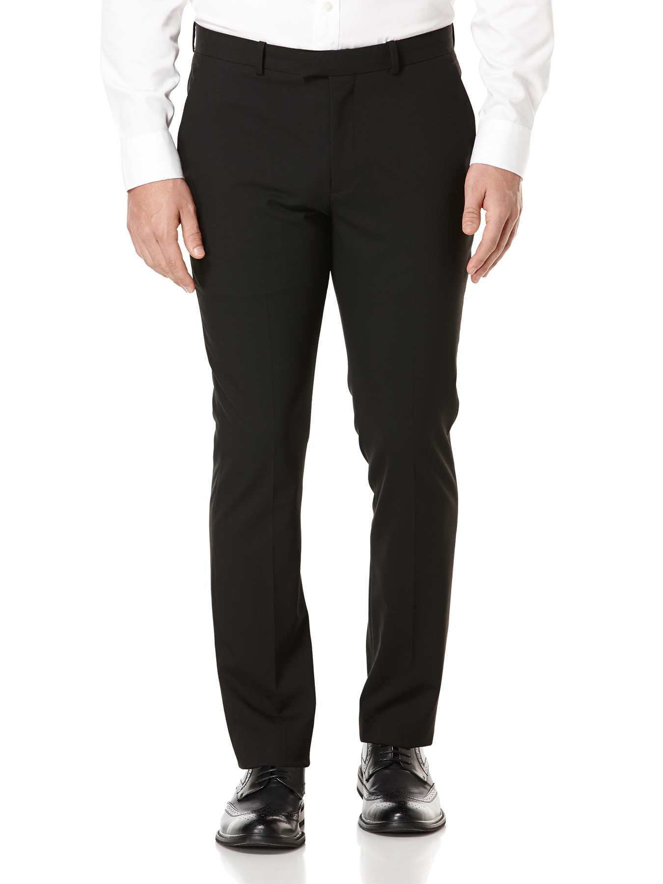 Perry Ellis Very Slim Heather Solid Dress Pant