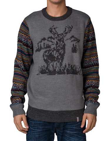 BELLFIELD MENS Grey Clothing / Sweaters M