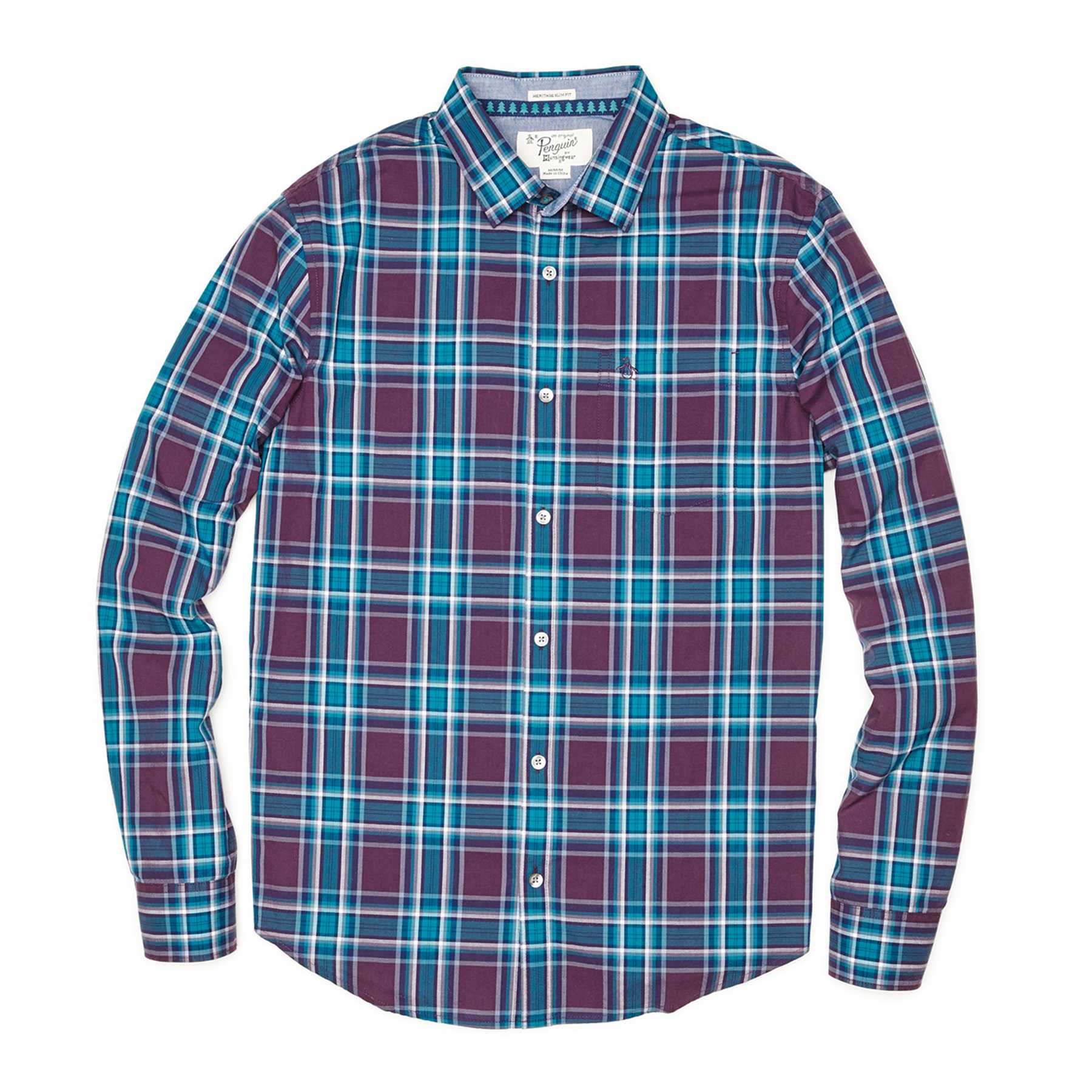Original Penguin P55 PLAID SHIRT