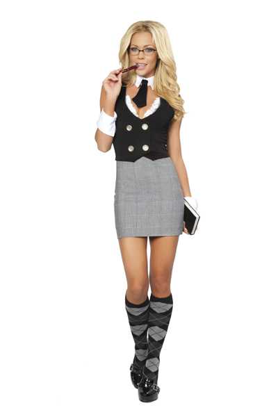 4 PC Librarian Costume