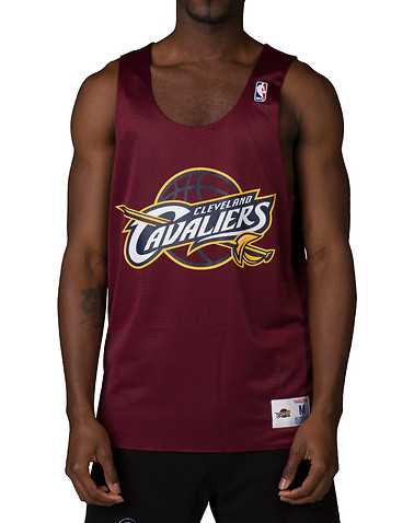 MITCHELL AND NESS MENS Burgundy Clothing / Tank Tops