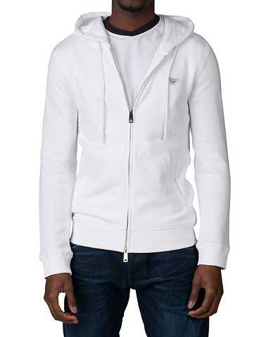 ARMANI JEANS MENS White Clothing / Sweatshirts S