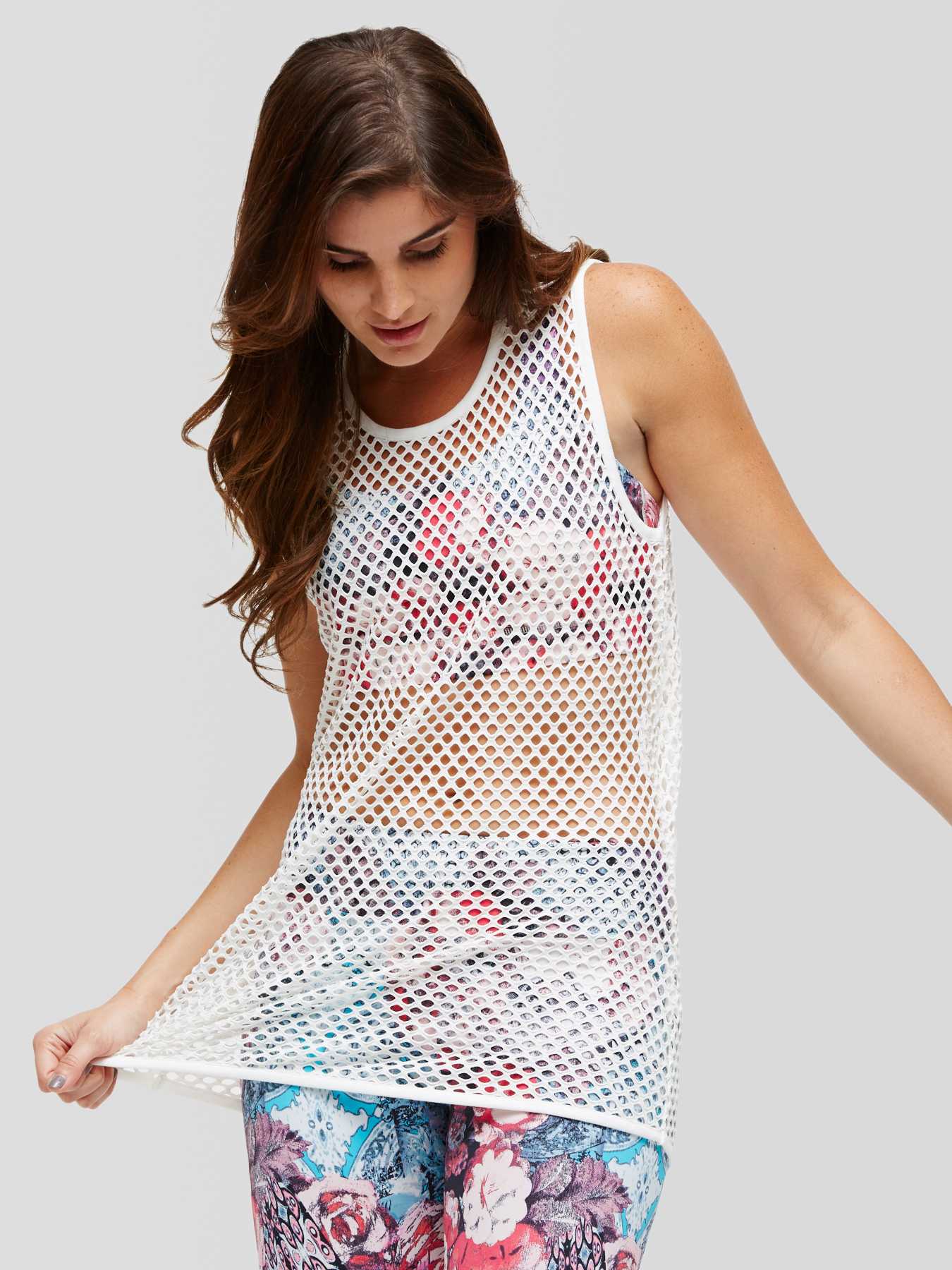 Peony Mesh Tank