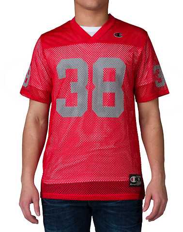 CHAMPION MENS Red Clothing / Tops