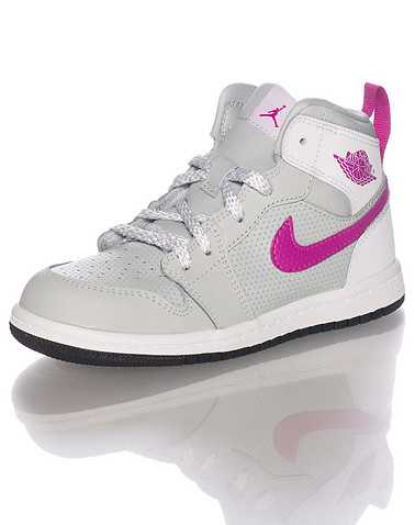 JORDAN GIRLS Grey Footwear / Sneakers 10C