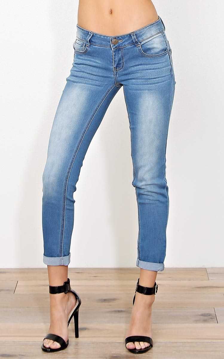 PARIS BLUES Liam Denim Boyfriend Jeans - Lt Wash in Size by Styles For Less