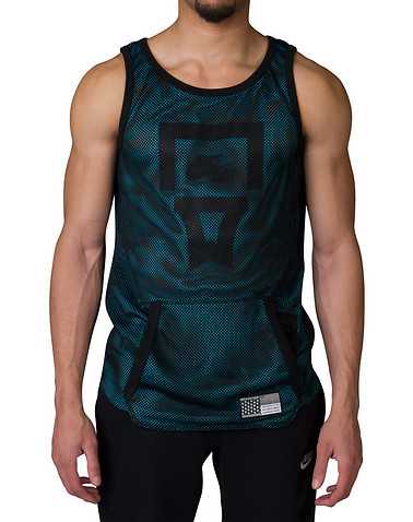 NIKEENS Blue Clothing / Tank Tops