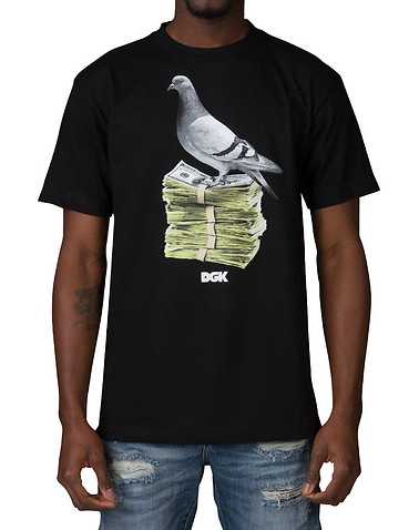 DGK MENS Black Clothing / Tops S