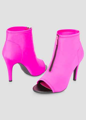 Neon Neoprene Bootie - Wide Width