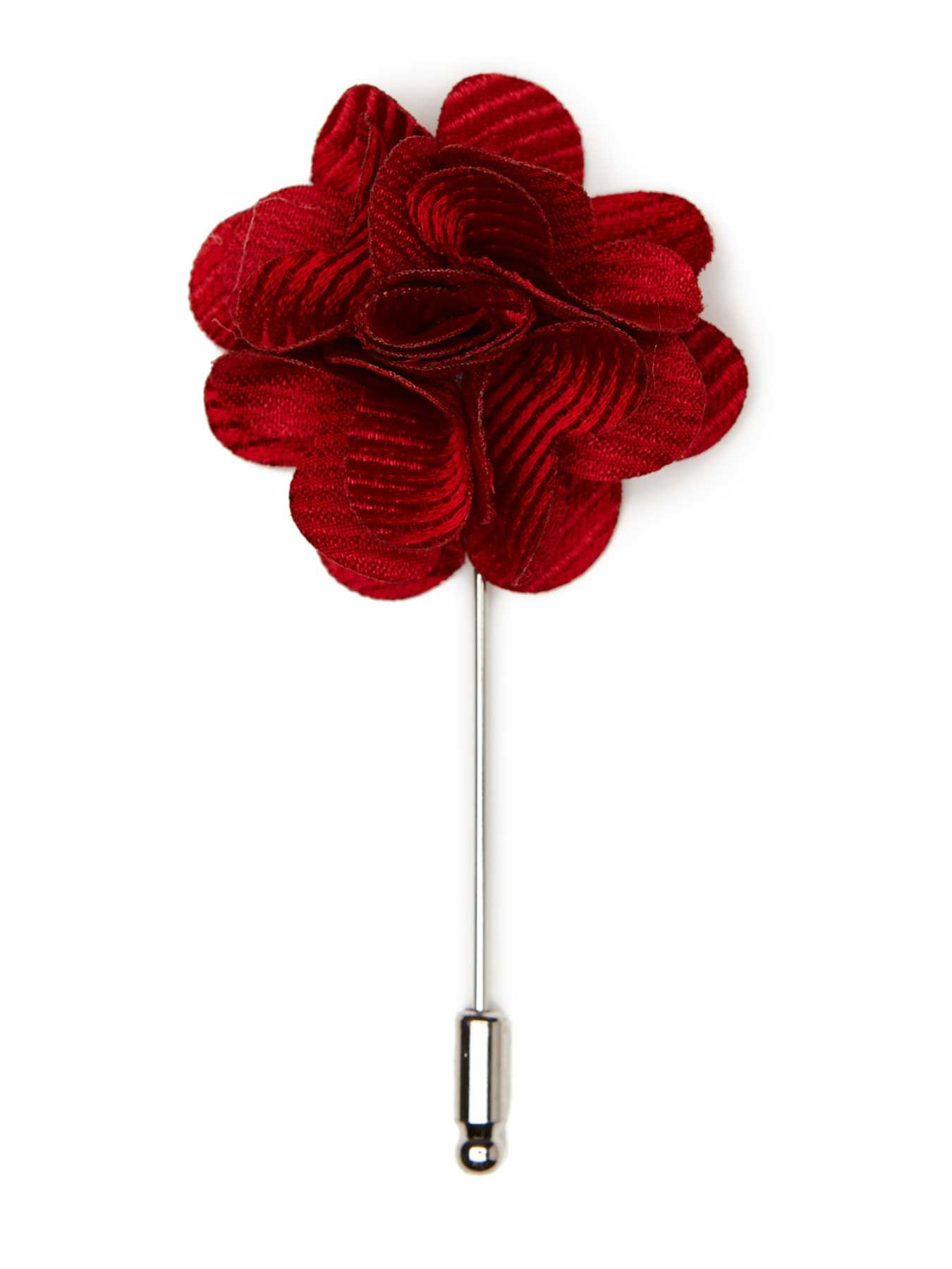 Perry Ellis Grosgrain Flower Lapel Pin