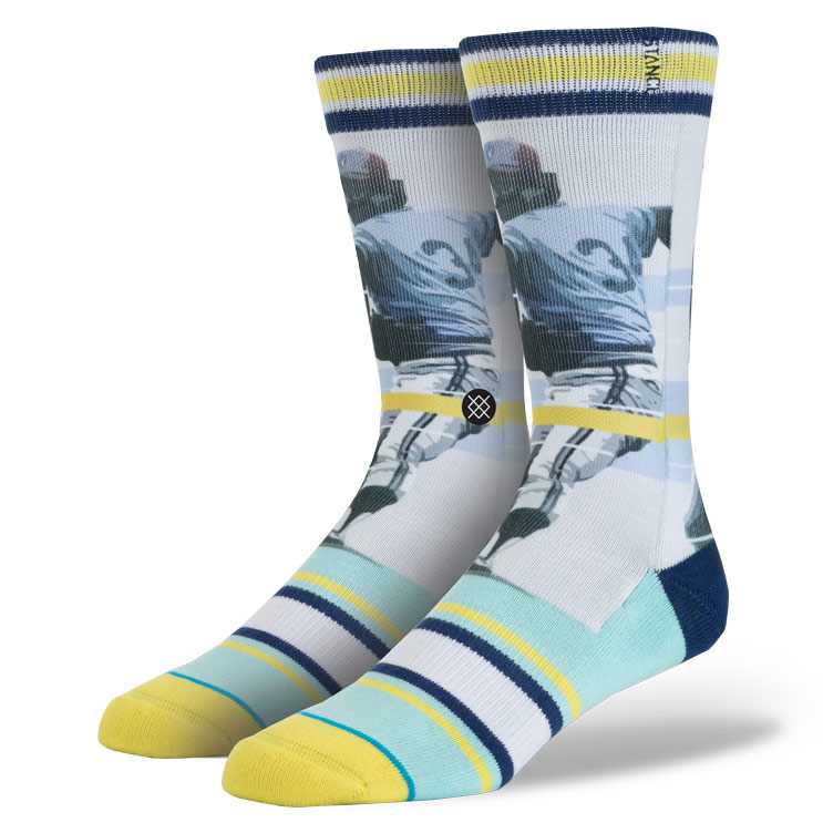 Stance Handlebar YEL L/XL MLB LEGENDS Socks