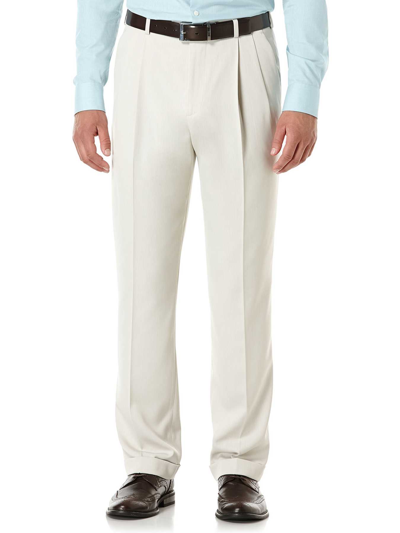 Perry Ellis Big and Tall Micro Melange Portfolio Pant