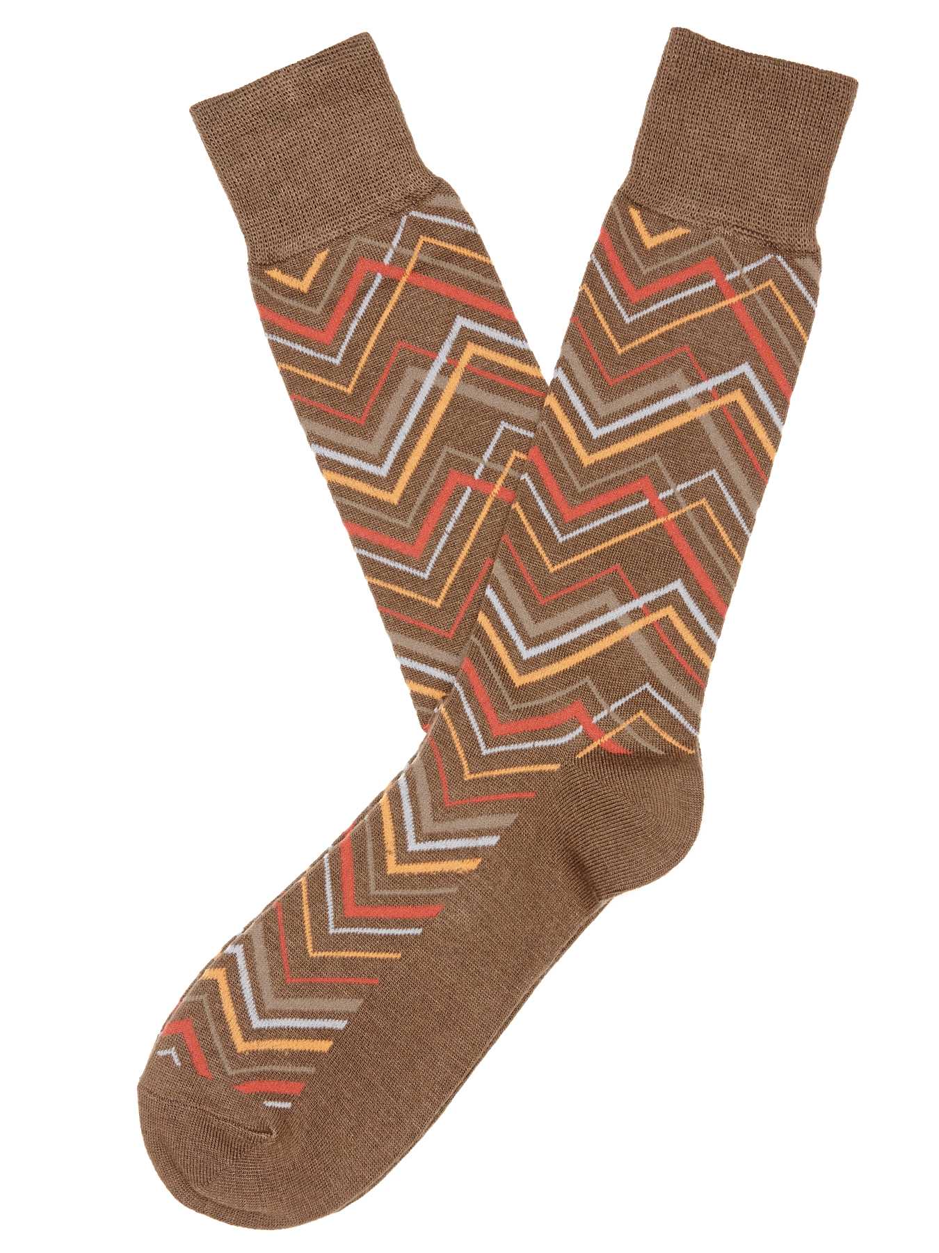 Perry Ellis Modern Herringbone Socks