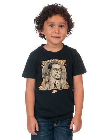 NIKE BOYS Black Clothing / Short Sleeve T-Shirts XL / 7
