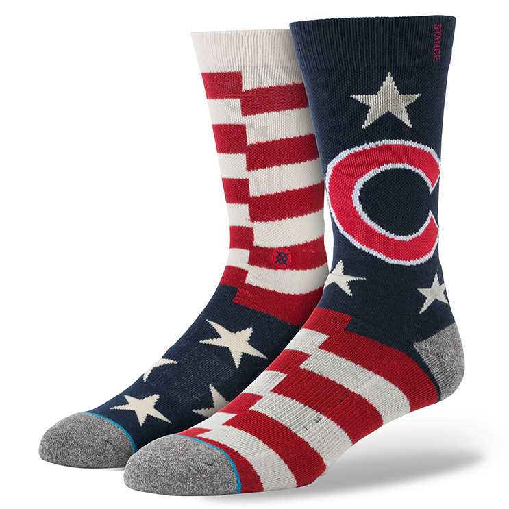 Stance Brigade Cubs MLB MEMORIAL DAY Socks