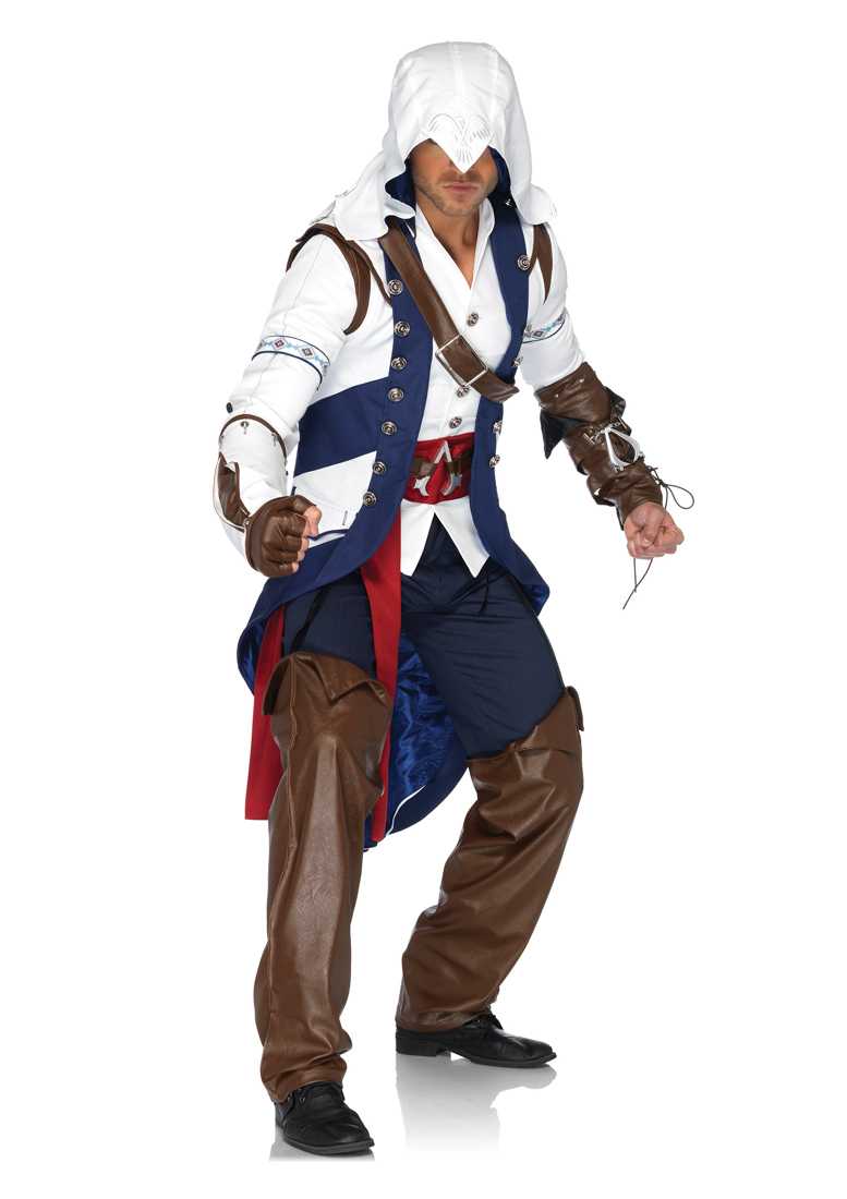 5 PC Connor Licensed Assassin's Creed III Hasbro Costume