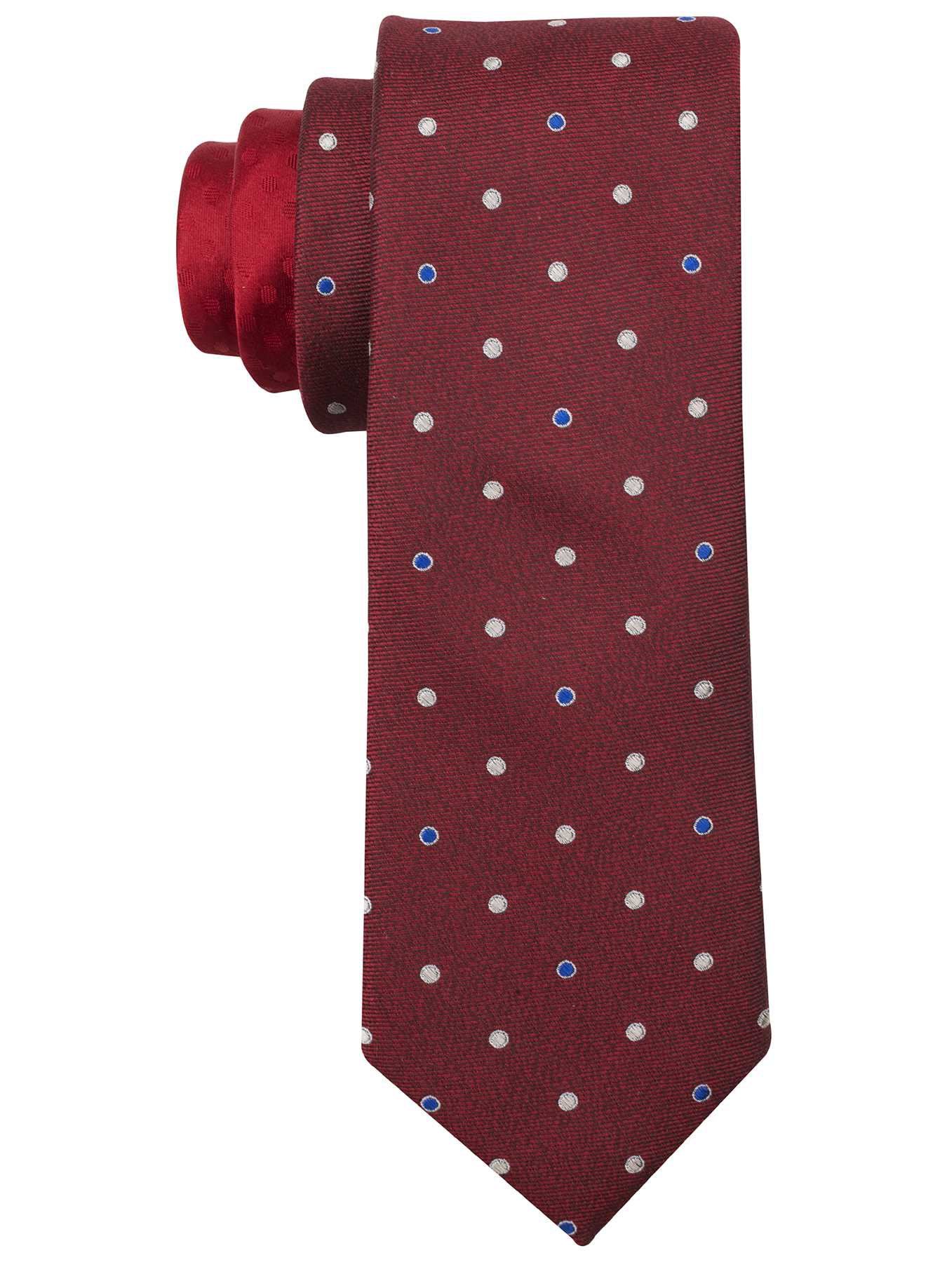 Perry Ellis Fulton Dot Silk Tie
