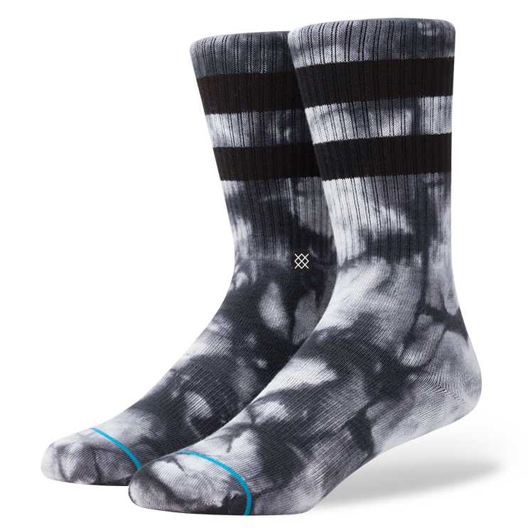 Stance Transition (Black/Navy) CLASSIC CREW Socks