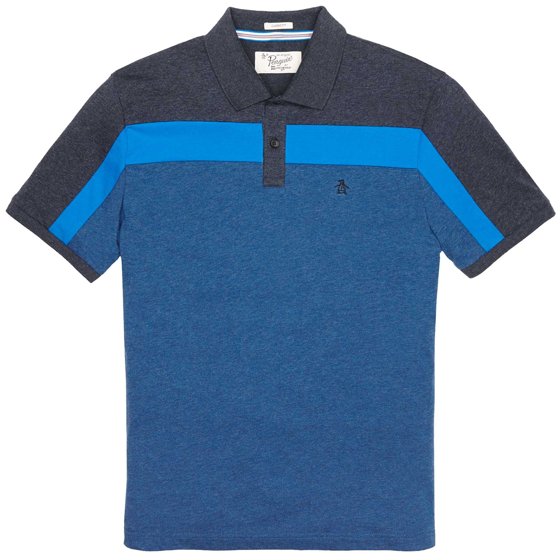 Original Penguin ATHLETIC TWO PANEL POLO