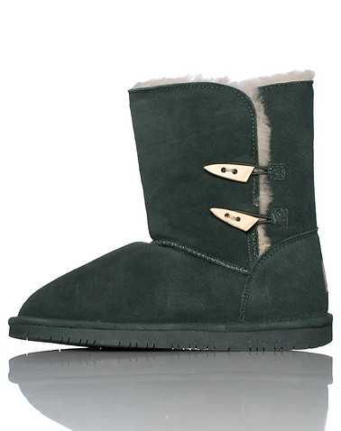 BEARPAW WOMENS Dark Green Footwear / Boots