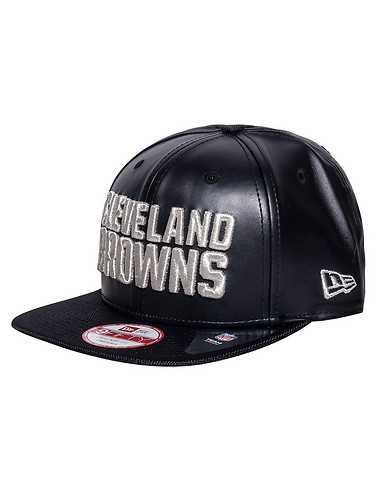NEW ERA MENS Black Accessories / Caps Snapback One Size