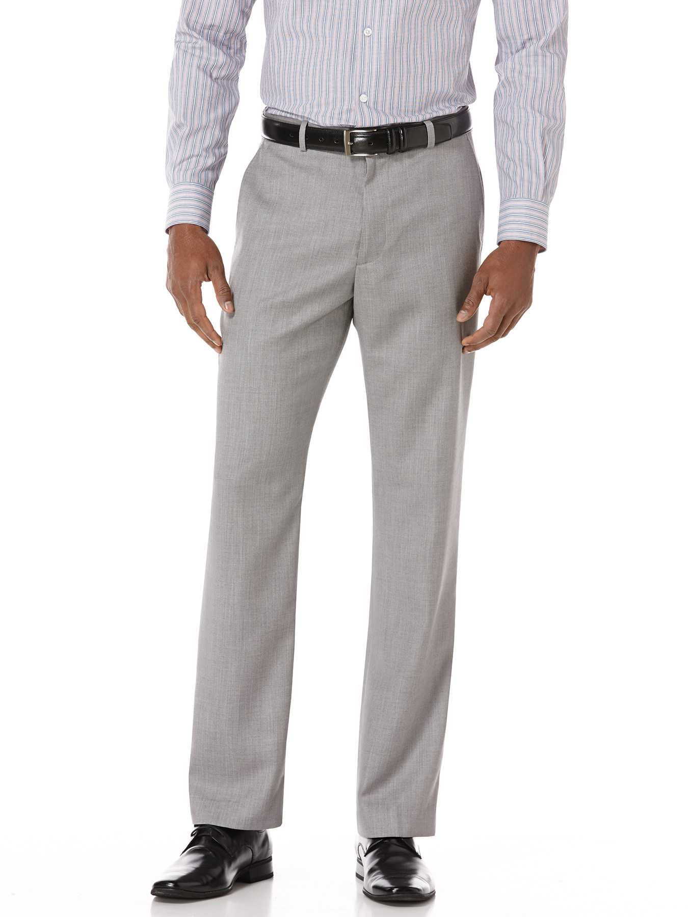 Perry Ellis Big and Tall Textured Suit Pant