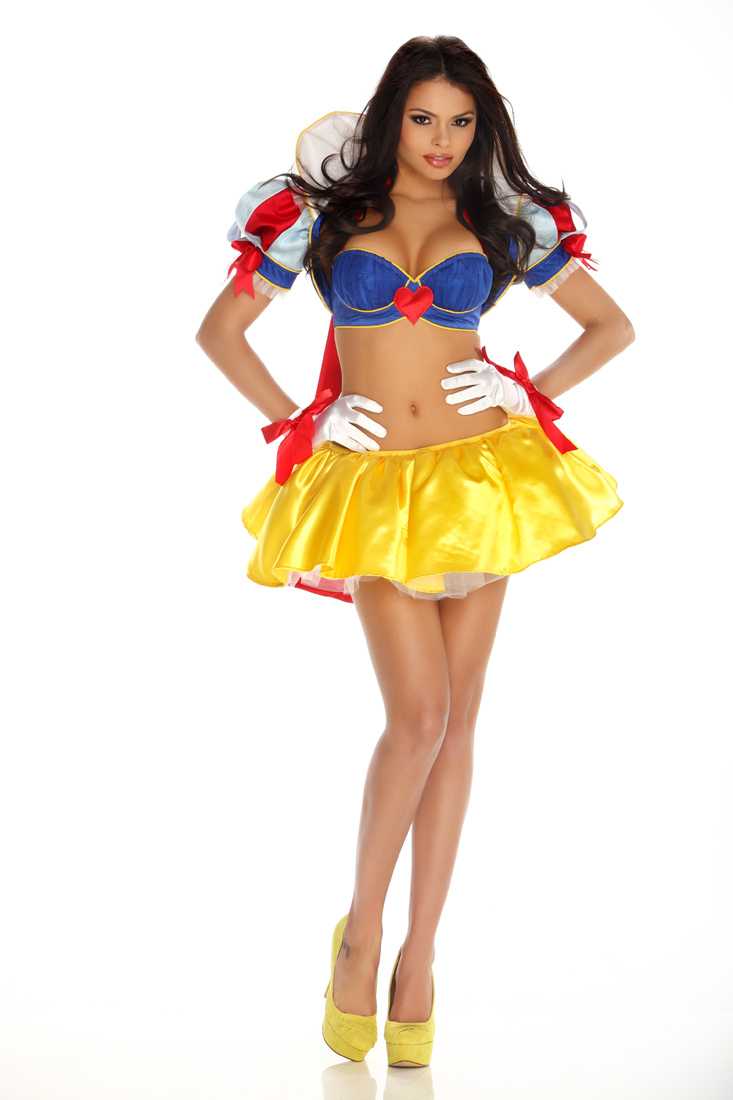 Blue Snow Princess Sexy Costume
