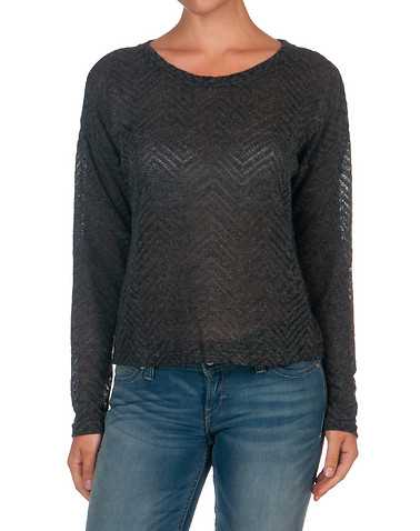 DOUBLE ZERO WOMENS Grey Clothing / Tops