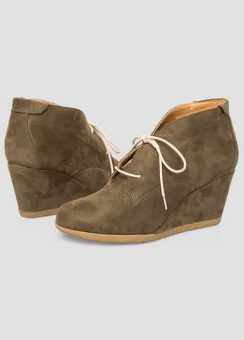 Wedge Chukka Bootie - Wide Width
