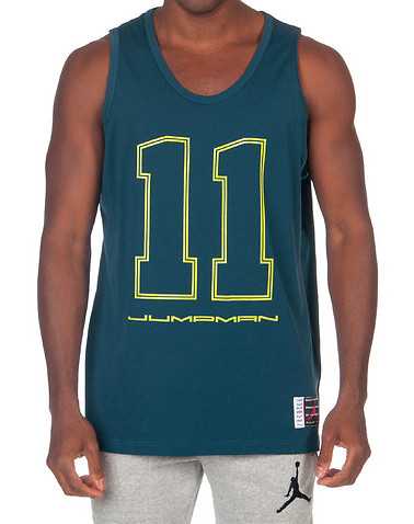 JORDAN MENS Blue Clothing / Tank Tops XL