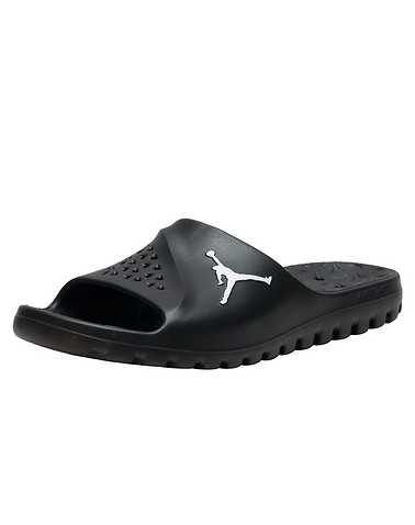 JORDAN MENS Black Footwear / Sandals