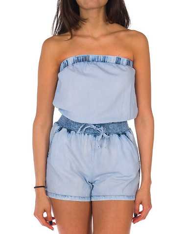 ESSENTIALS WOMENS Blue Clothing / Rompers L